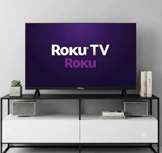 ?Smart TV Roku 43" LED - Excelente Estado, Parcelo em até 12x crédito. Entrego até 10km