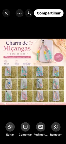 Pingente para cel , bolsa , caderno ,chave. Varias utilidades