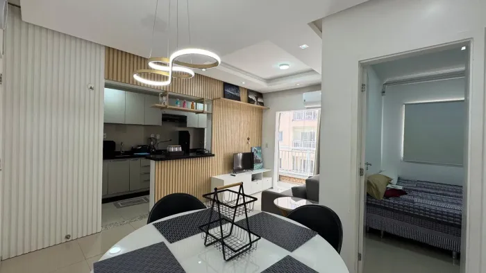 Apê Novo, Moderno, completo e aconchegante <br>Completo &<br>Aconchegante