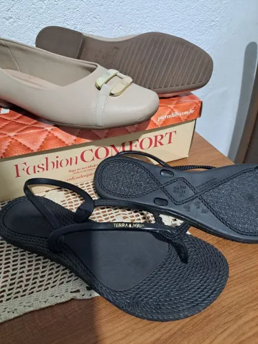 Sapatilha Feminina Piccadilly n 38 e Sandália n 39
