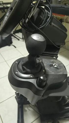Volante logitech g20 + câmbio + suporte