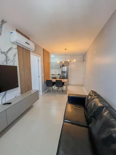 Apartamento quarto e sala mobiliado em Ponta Verde - Maceió - AL