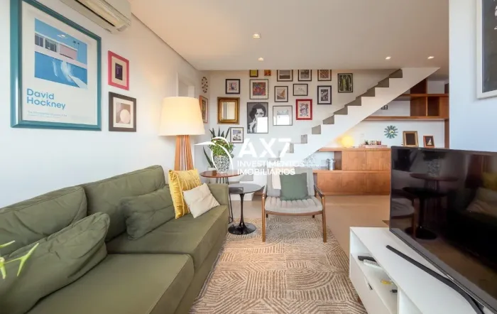 Cobertura de 118m² para locação - Pinheiros