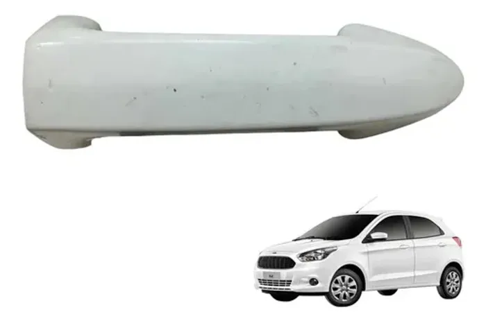 Puxador Externo Ford Ka 2018 Branco Dianteira/traseira