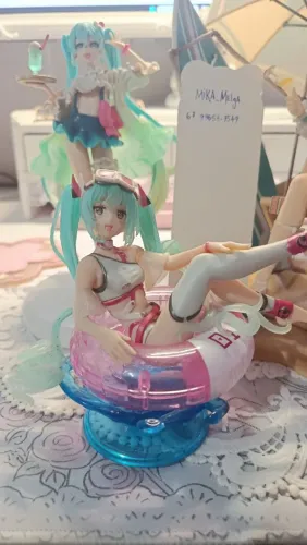Figure aqua hatsune miku prize boot
