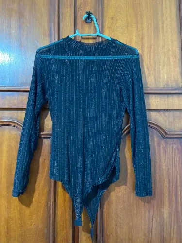 Body tule brilhoso 