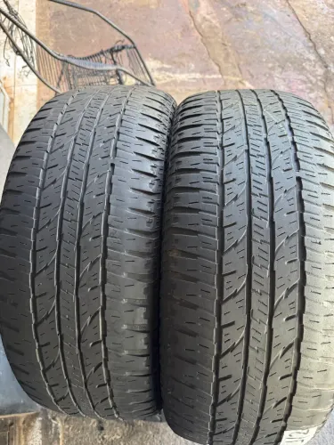 Par de Pneus 235/55R19 Yokohama GEOLANDAR G015 AT 105H, 70% vida útil