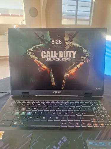 Vendo notebook gamer MSI<br>MSI Pulse 16 AI | Ultra 9 | RTX 4060 | 32GB | SSD 1TB + Kit Gamer