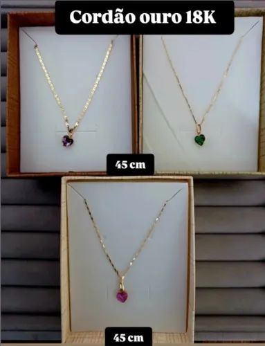 Cordão ouro 18k