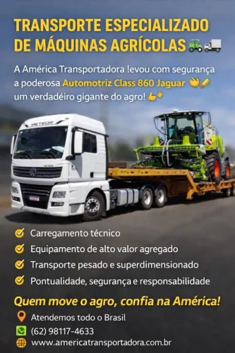 Prancha agrícola para locação
