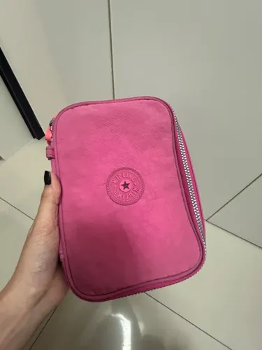 Estojo 100 pens rosa Kipling 