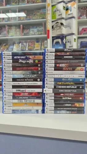 Play5 jogos Semi usados, aproveite