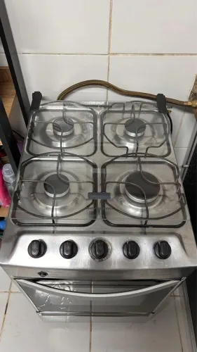 Fogão Brastemp Inox 4 bocas