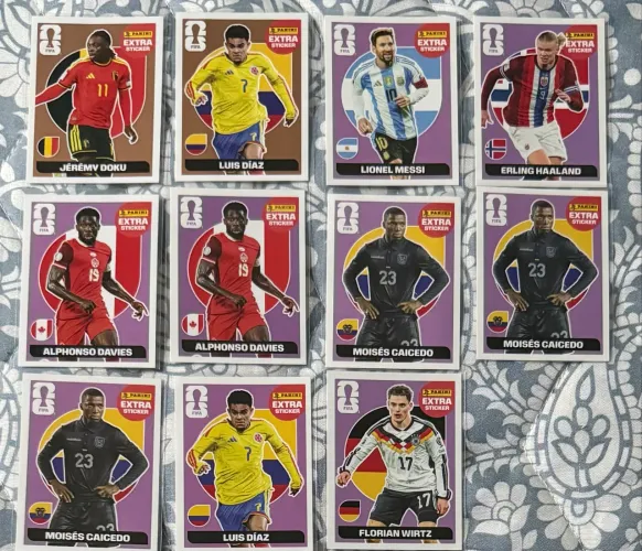 Extra Stickers Legend Copa do Mundo 2026
