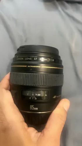 Lente 85mm Cânon 