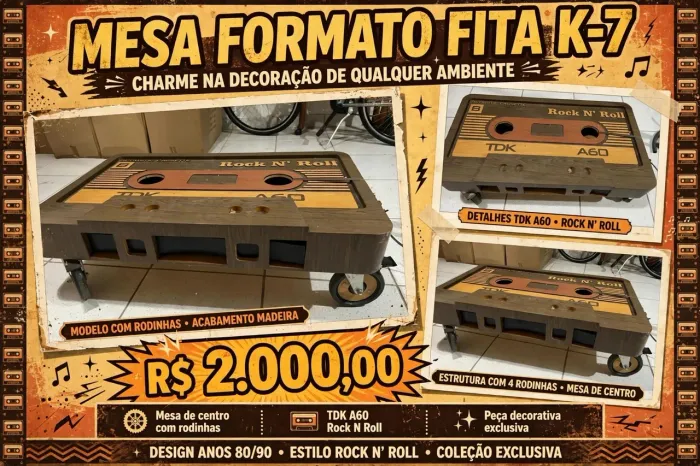 Mesa decoração