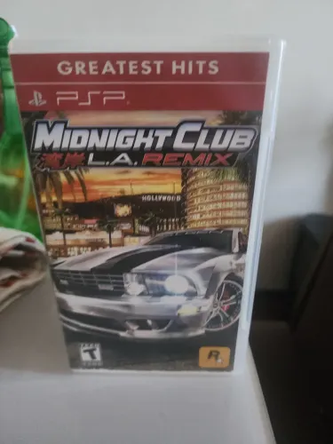 Jogo para PSP UMD usado midia física Original usado Midnigth Club LA Remix