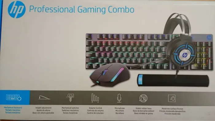 Kit Gamer HP PROFISSIONAL NOVO