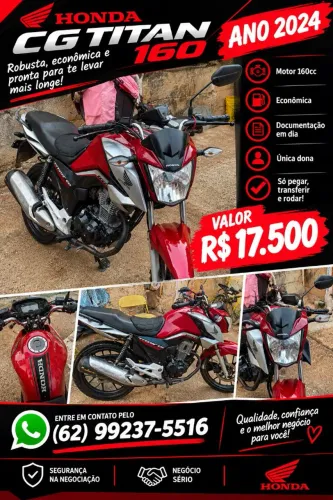 Honda cg 160titan ..