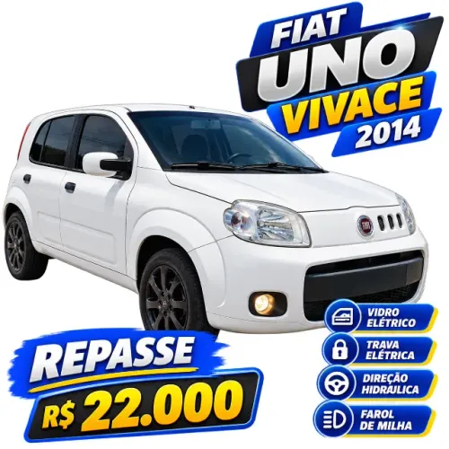 Fiat Uno Vivace/rua 1.0 EVO Fire Flex 8V 5P 2014