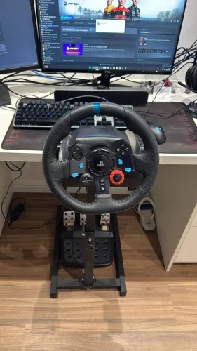 Logitech G29 + Câmbio + Suporte Pilot JI - Estado de Novo