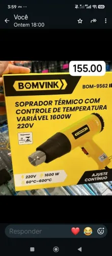 Soprador térmico 