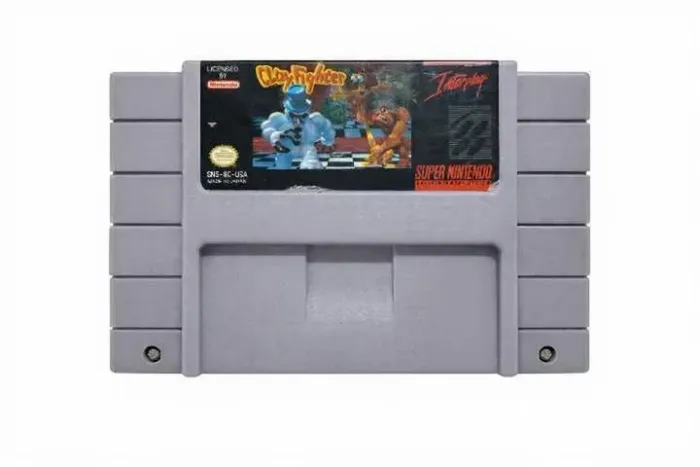 Fita Original Super Nintendo ClayFighter