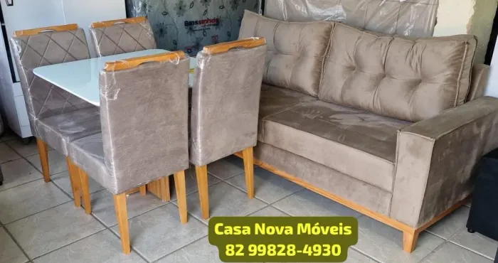 Mesa + Sofá 