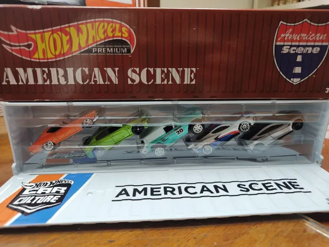 Hot Wheels Container American Scene Premium