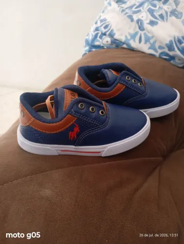 Tênis infantil polo 