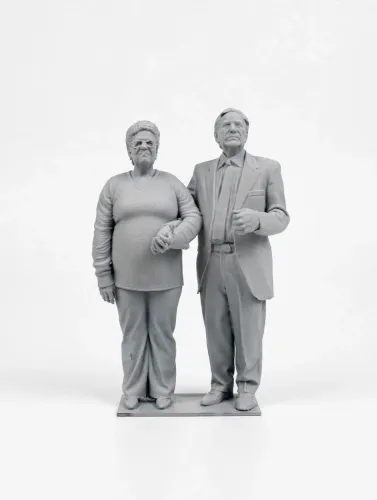 Escultura Personalizada da sua Foto, estilo Estátua