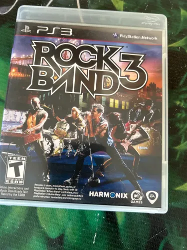 Jogo Ps3 Rock Band novinho