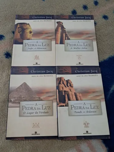Combo A Pedra da Luz de Christian Jacq