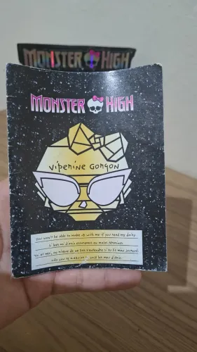 Monster high diário Viperine básica g1