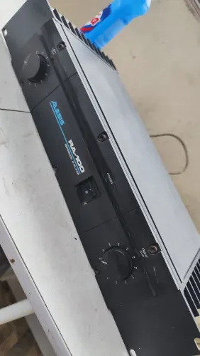 Amplificador de Potência Alesis RA-100 (No Estado / Passou no Teste de Energia