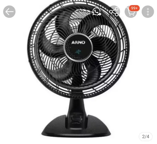 Ventilador Arno para retirada de peças