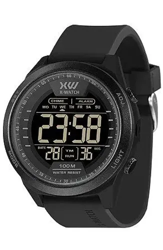 Relógio X-WATCH digital Preto - DESCONTO 