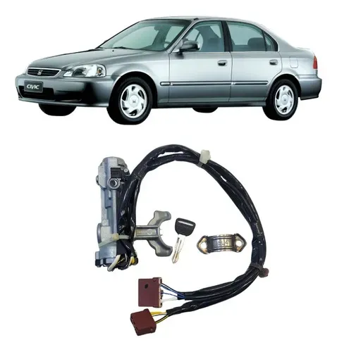 Trava Ignição Chaves Comutador Honda Civic 96/00 Hn4986
