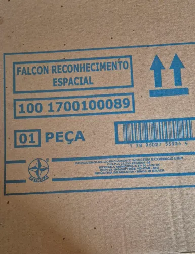 Boneco Falcon - Aventura Reconhecimento Espacial. 