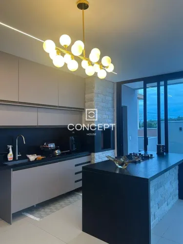 Casa térrea para venda e locação no Condomínio Brisas Horizontal em Cuiabá, 3 Suítes, Pisc