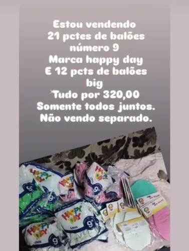 Balão de festa 