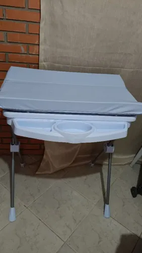 Banheira com trocador