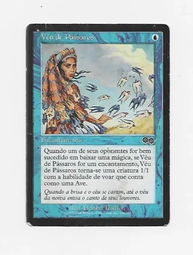 Carta Magic the Gathering Véu de Pássaros