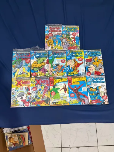 Lote Coleção Clássica Marvel - 12 volumes