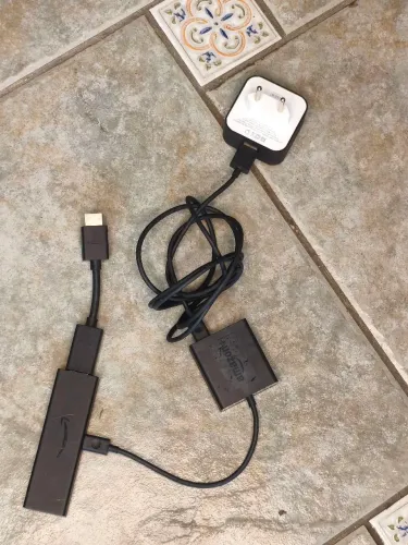 Fire TV Stick Amazon + Adaptador Ethernet