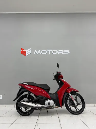 Extraordinária ofert!!! Bis 125 vermelha único dono 2024/24 com 5.475 KM só na ESMOTORS.