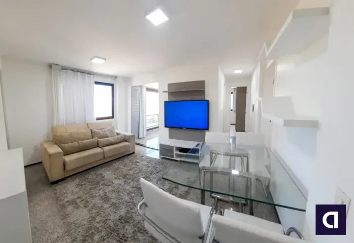 Aluguel Apartamento Mobiliado Meireles Beira Mar | 2 Suítes | Vista Mar | 2 Vagas