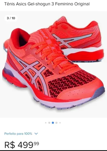 Tennis Aiscs NOVO e ORIGINAL ( n 34)