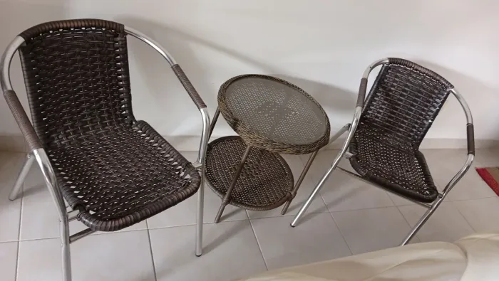 Conjunto para varanda