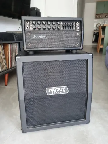 Mesa Boogie Mark V: 25 + Caixa 1x12 ROX Stage Celestion V30 Setup Profissional